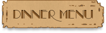 Dinner Menu